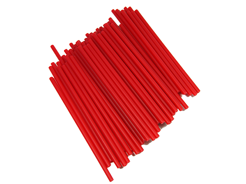 Bâtons sucette rouge