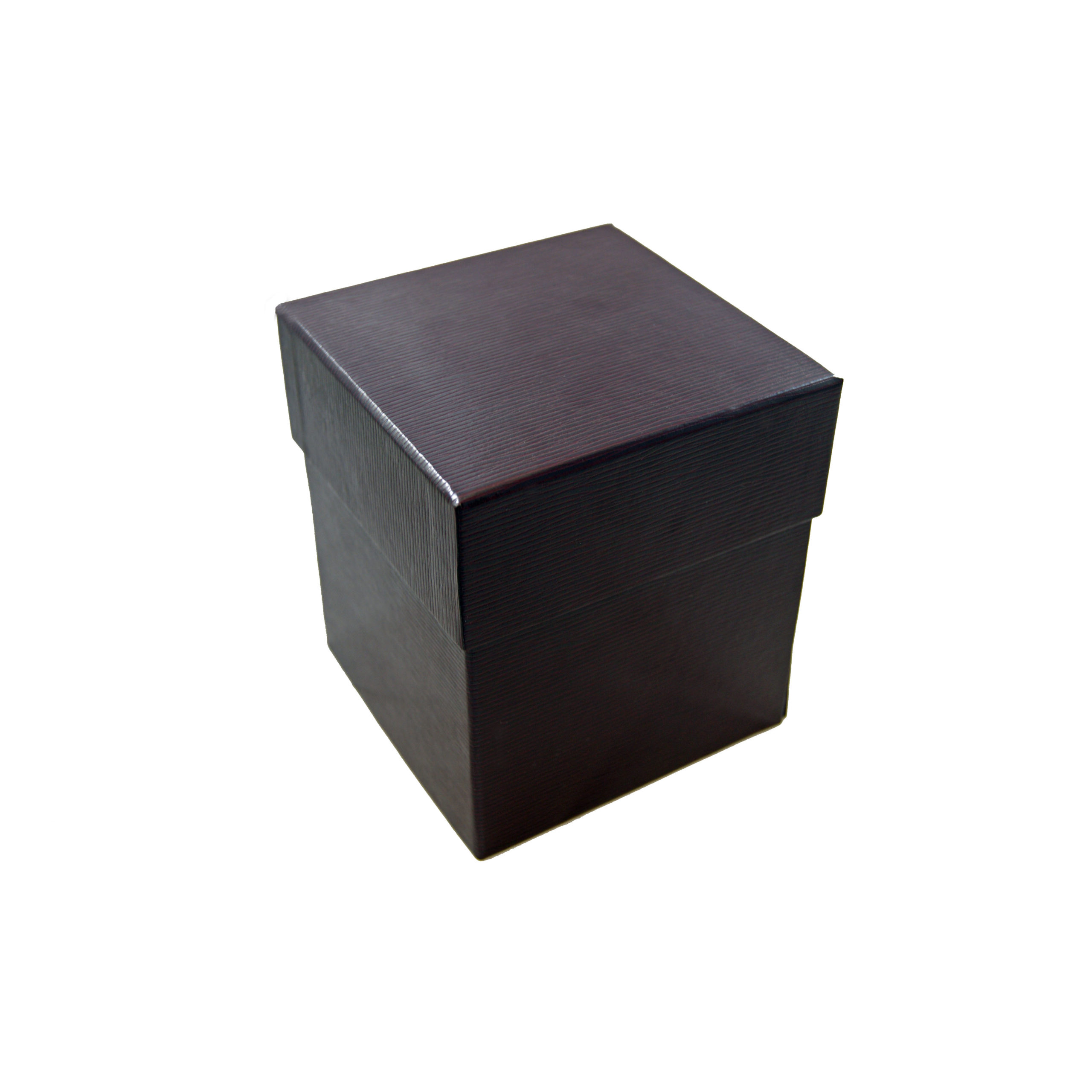 4 tiered Bordeaux leather box | Chocolat-Chocolat Inc.