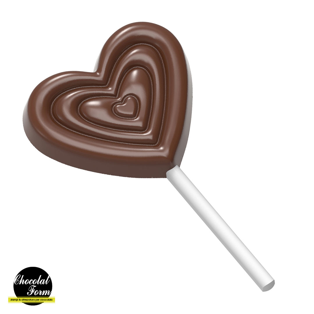 Suçons de chocolat (Saint-Valentin)