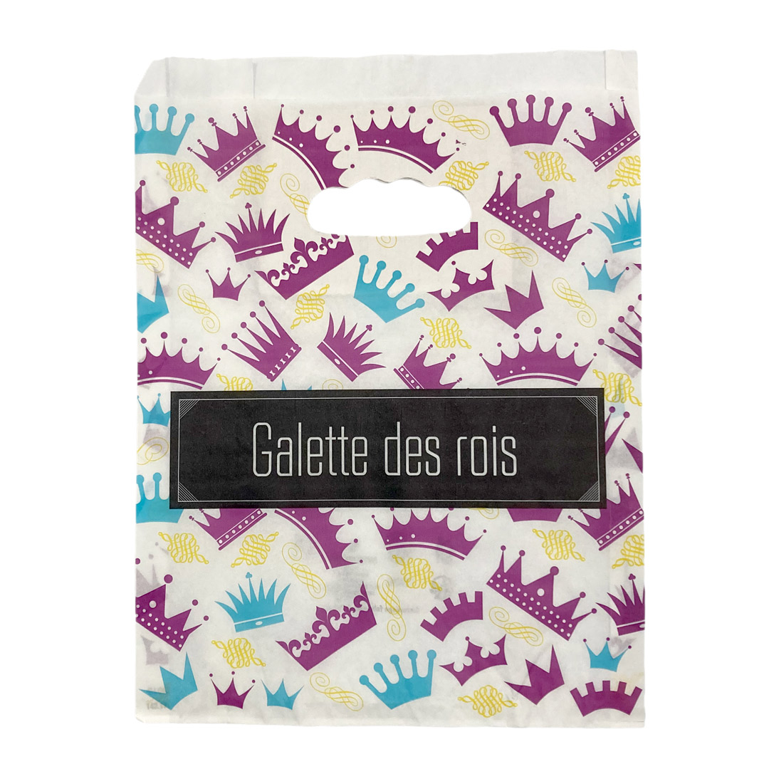 Kit galette des rois (sac + couronne + galette) «