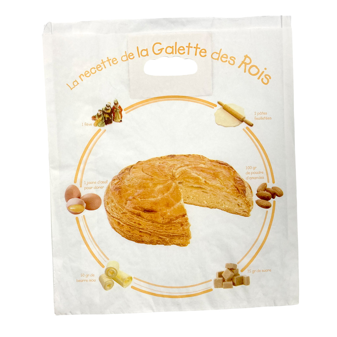 Kit galette des rois : sac, Fèves, couronnes Patisdecor