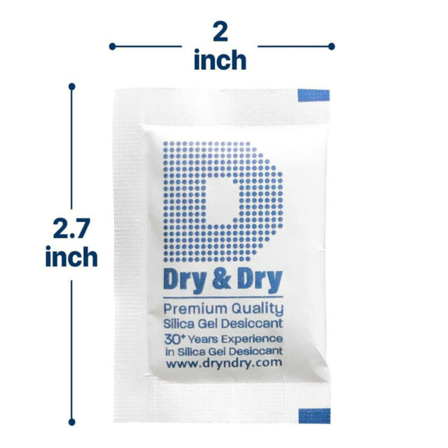 Dry & Dry silica gel sachets ChocolatChocolat Inc.