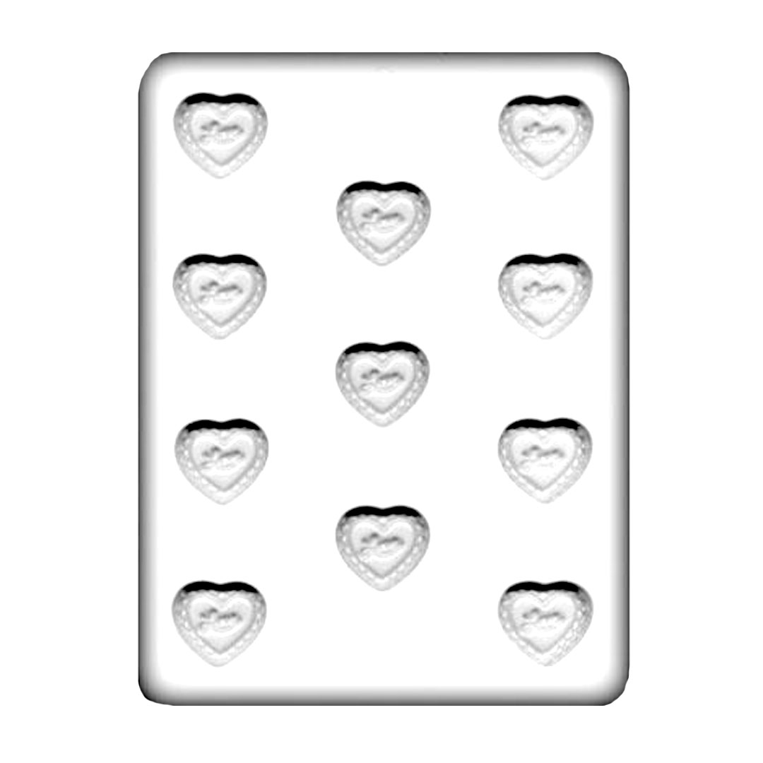 Bite Size Human Heart Candy Molds H157