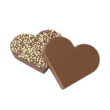 Moule Chocolat Polycarbonate 3D - Coeur St Valentin