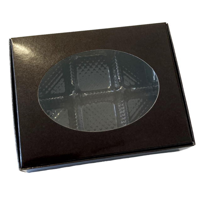 Rectangular 1/4lb Box Kit, Glossy Chestnut Collection | Chocolat ...