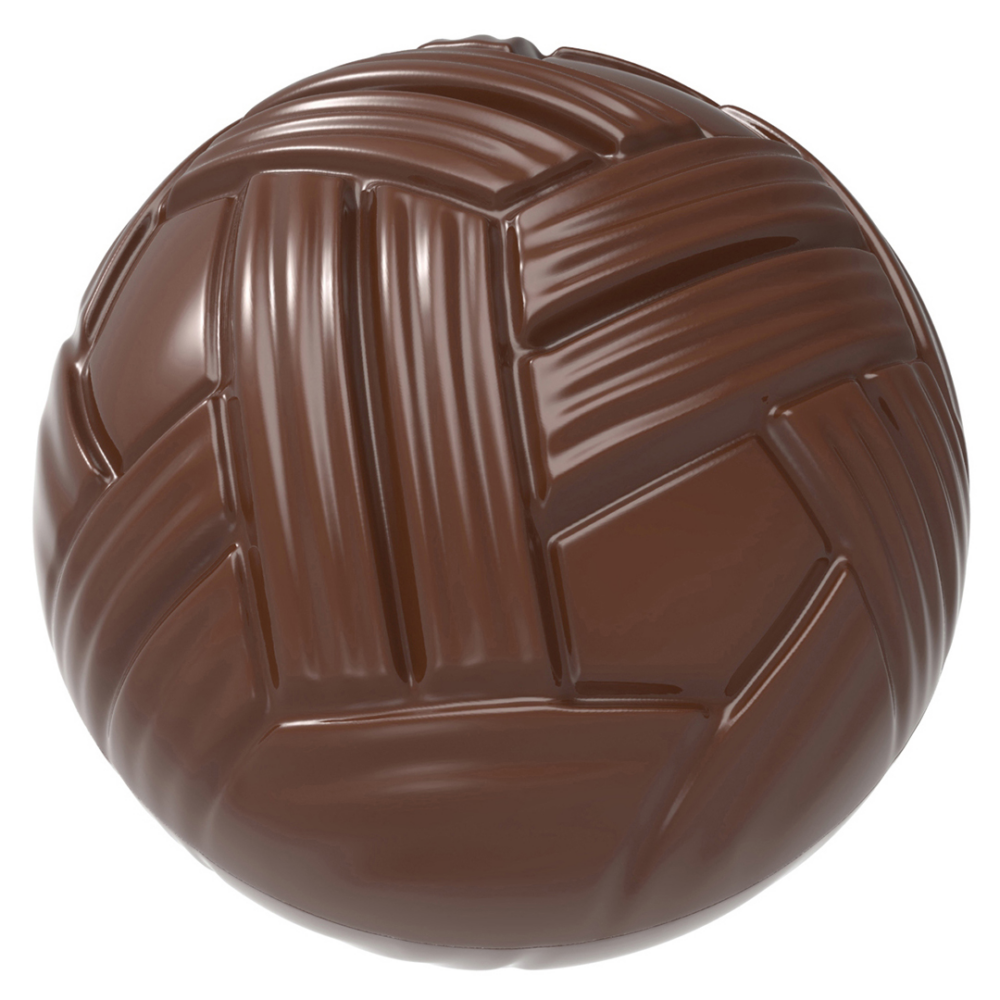 Double Chocolate Mold Sepak Takraw Ball ChocolatChocolat Inc.