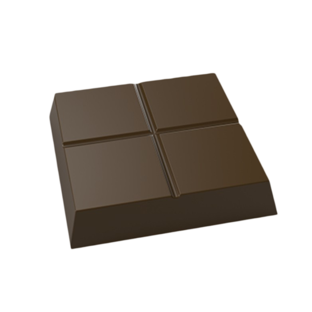 GIcGIeo Moule Tablette Chocolats Dubai Forme Carrée Démoulage